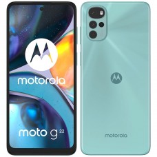 Celular Motorola Moto G22 Verde 128GB, 4GB RAM, Tela de 6.5”, Câmera Traseira Quádrupla 50MP, Android 12, Processador Octa Core 2.3 GHz e Bateria de 5000mAh